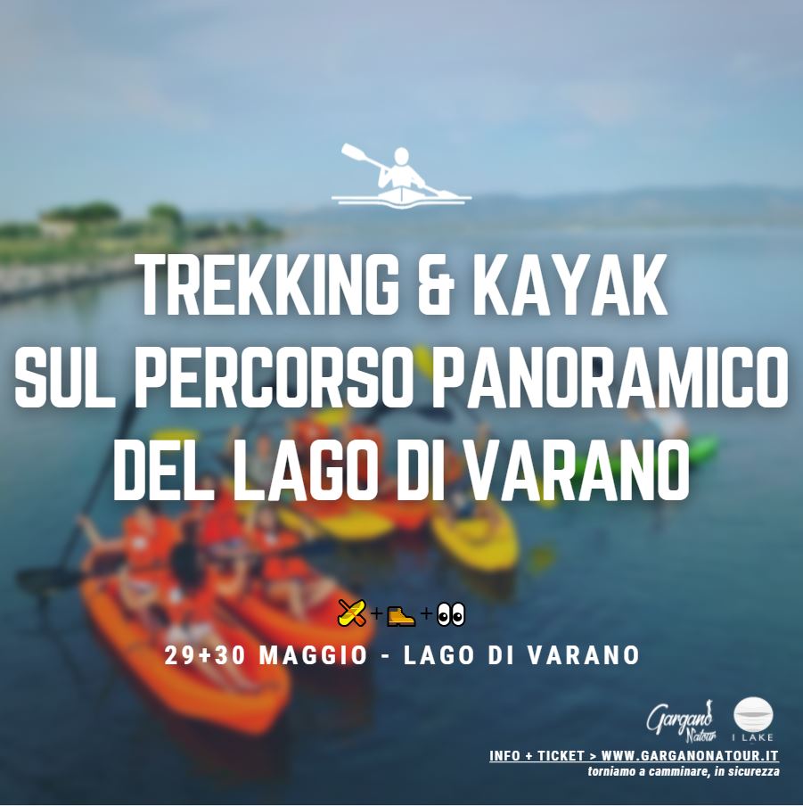 Lago di Varano, trekking e kayak sul percorso panoramico