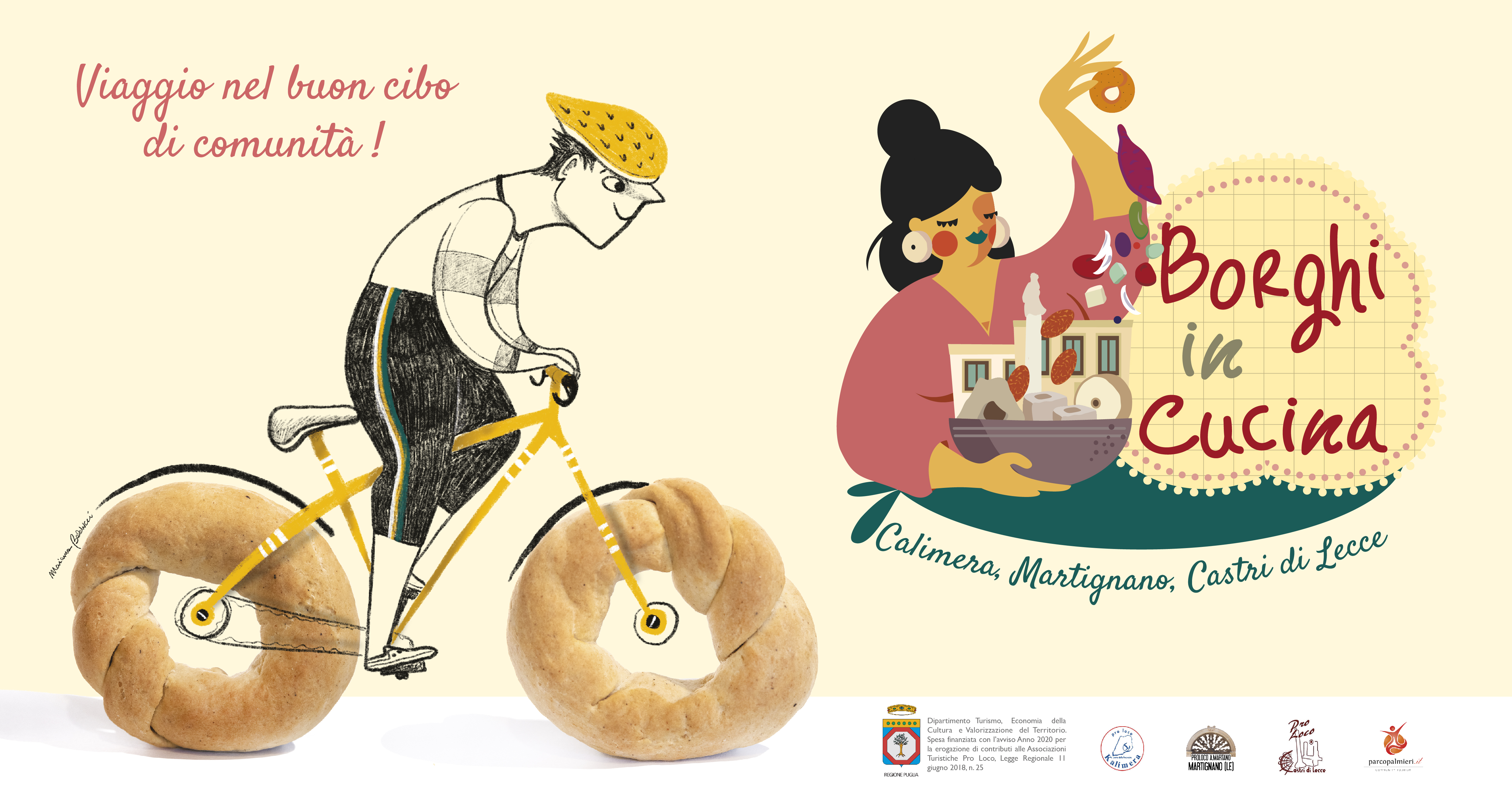 ''Borghi in cucina'': a Calimera, Martignano e Castri di Lecce viaggio nel buon cibo di comunità 