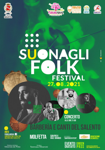 Molfetta, torna il ''Suonagli Folk Festival''