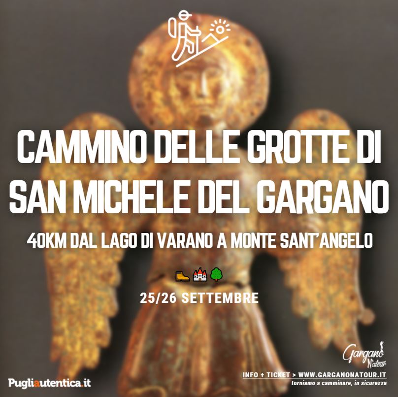 Gargano, cammino delle grotte di San Michele dal lago di Varano a Monte Sant'Angelo 