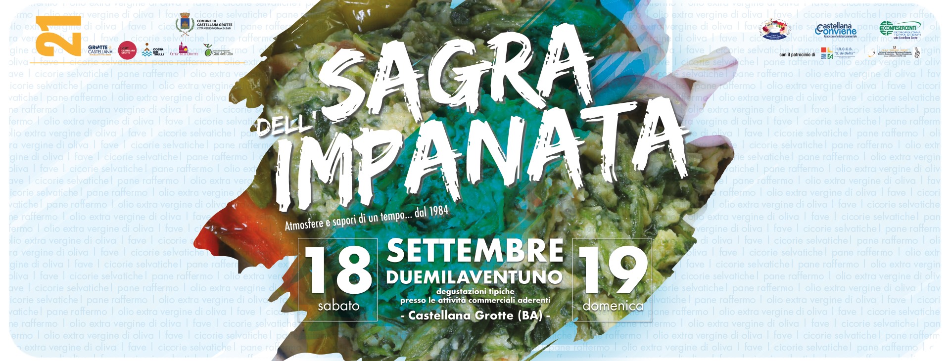 Castellana Grotte, ''Sagra dell'impanata'': due giorni di degustazioni per celebrare il piatto tipico 