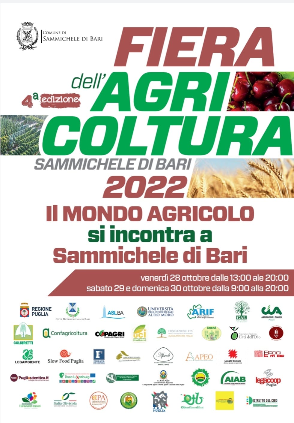 Sammichele di Bari, Fiera dell'agricoltura: il meeting del mondo agricolo