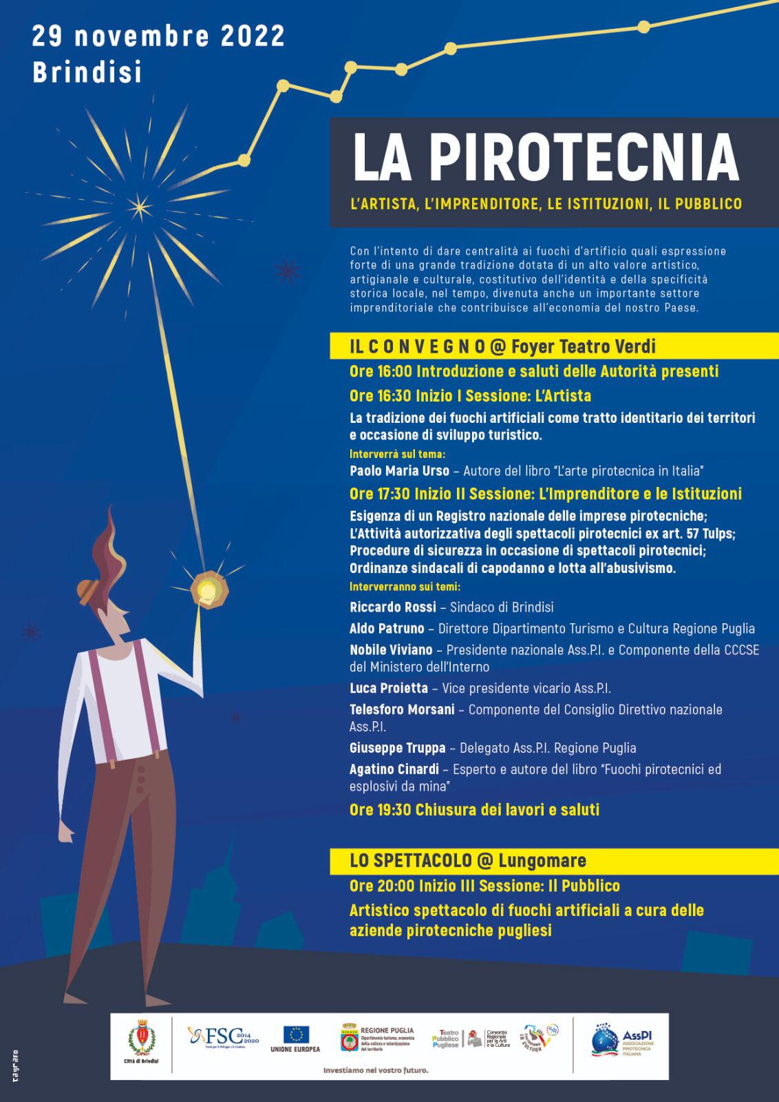 Brindisi, La Pirotecnia: la tradizione culturale e artigianale dei fuochi d'artificio