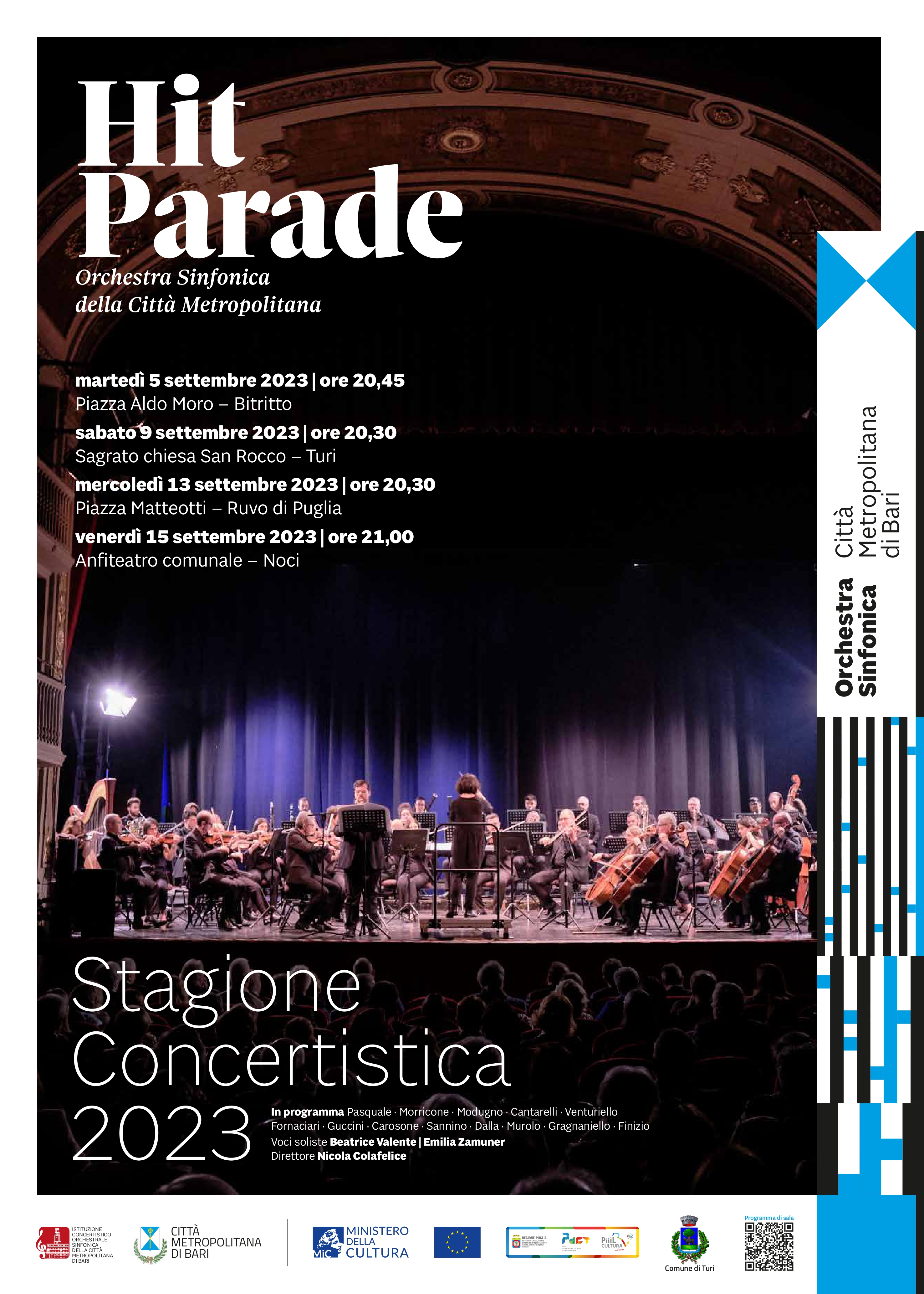 Ruvo di Puglia: il concerto dell'Orchestra Sinfonica della Città Metropolitana di Bari