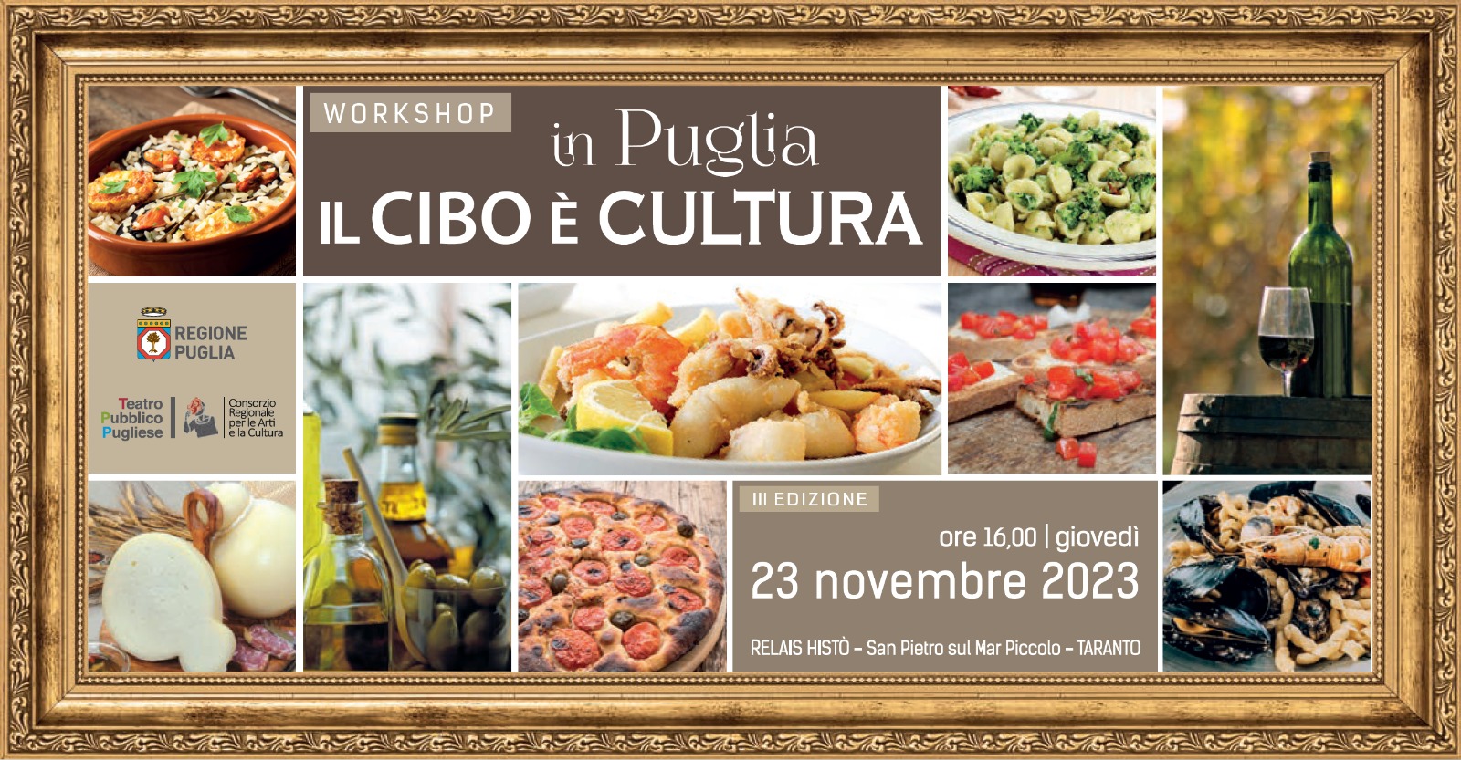 Workshop: In Puglia il cibo è cultura