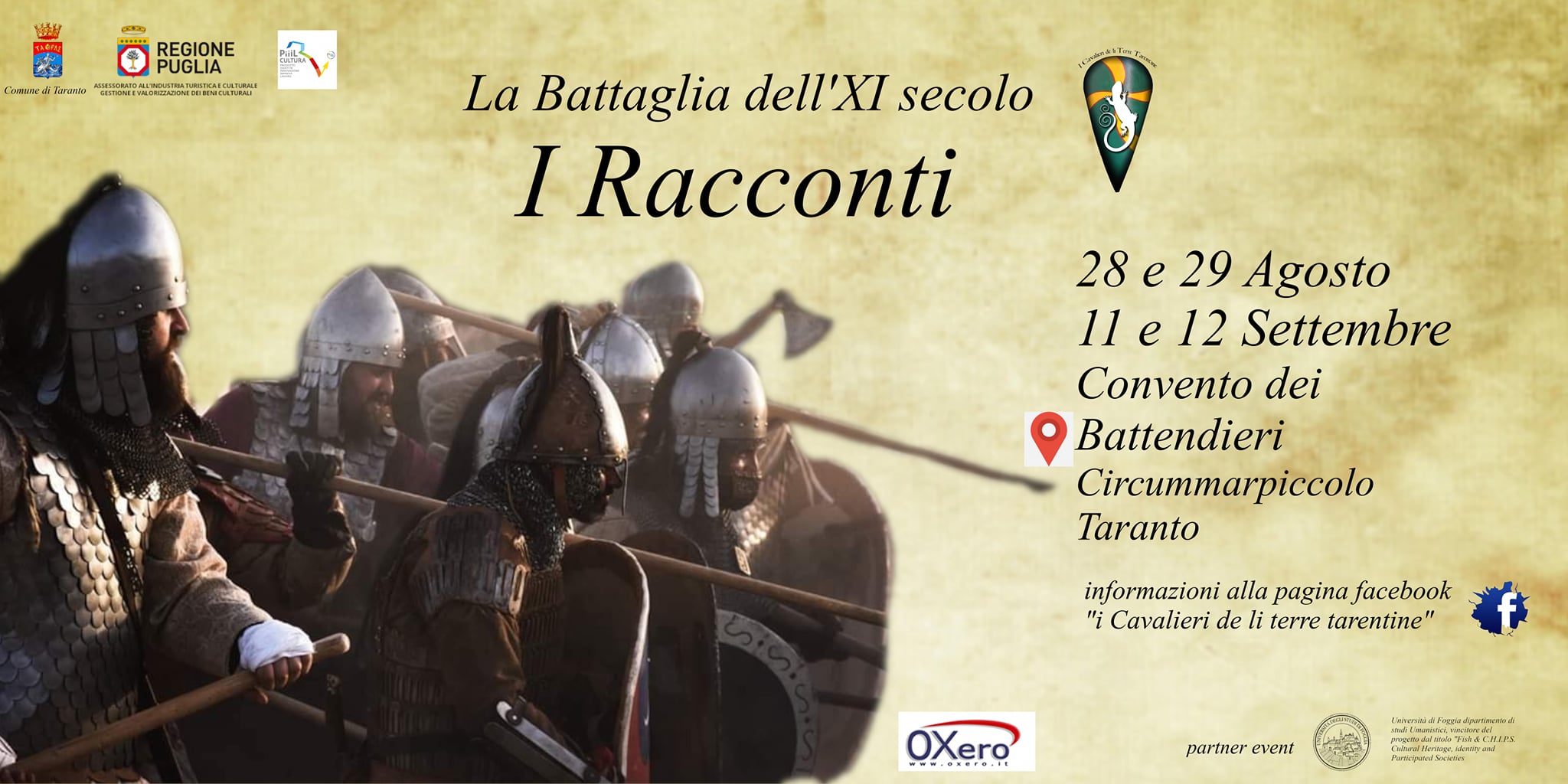 Taranto, rievocazione storica della battaglia dell'XI secolo 