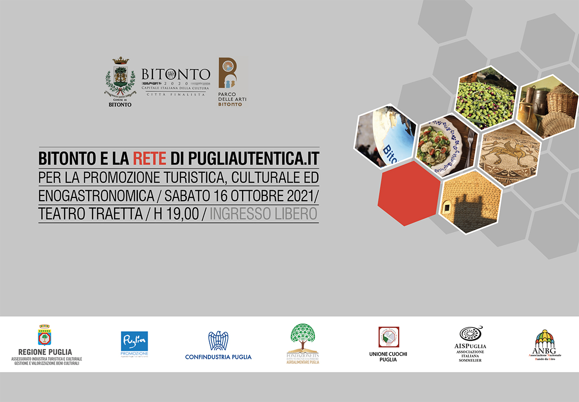 Bitonto, Teatro Traetta: presentazione del progetto Pugliautentica.it