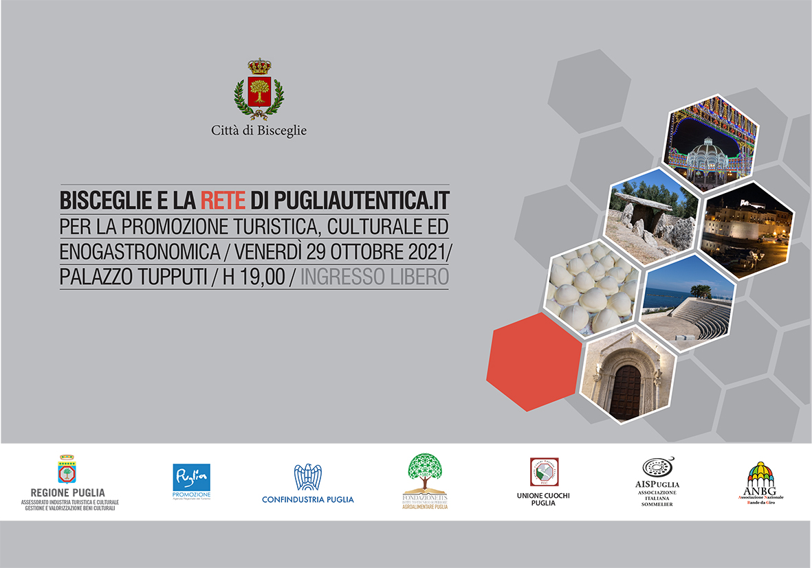 Bisceglie, Palazzo Tupputi: presentazione del progetto Pugliautentica.it 