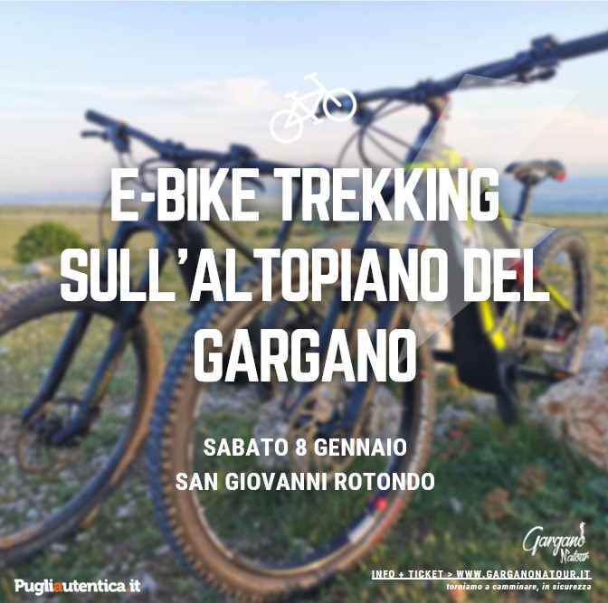 San Giovanni Rotondo, e-bike trekking: esperienza sull'altopiano del Gargano