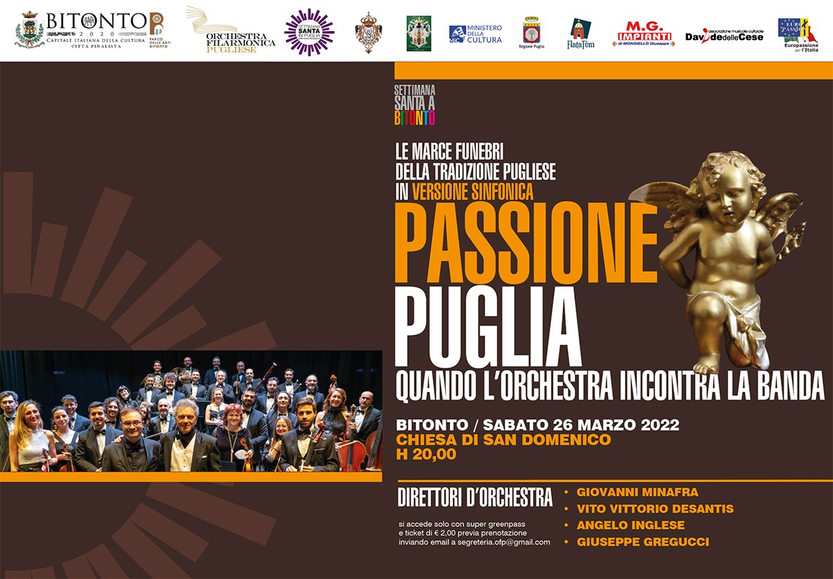 Bitonto, Passione Puglia: le marce funebri della tradizione pugliese
