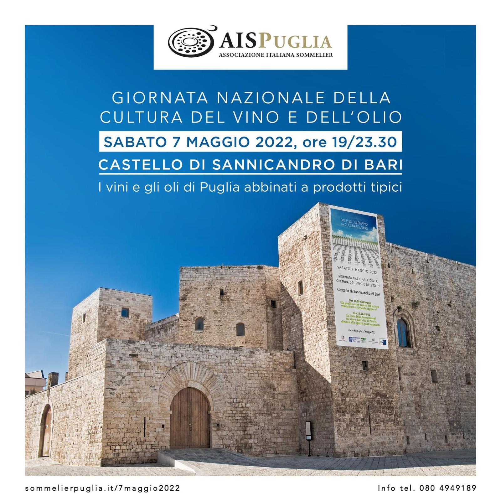 Sannicandro di Bari, Giornata Nazionale della Cultura del Vino e dell’Olio