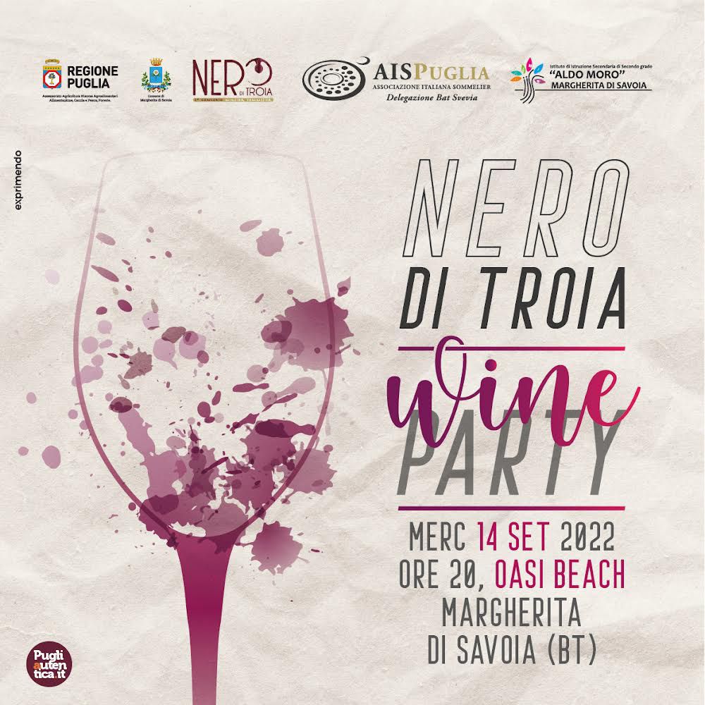 Margherita di Savoia, Nero di troia wine party: il nuovo evento dell'AIS Puglia 