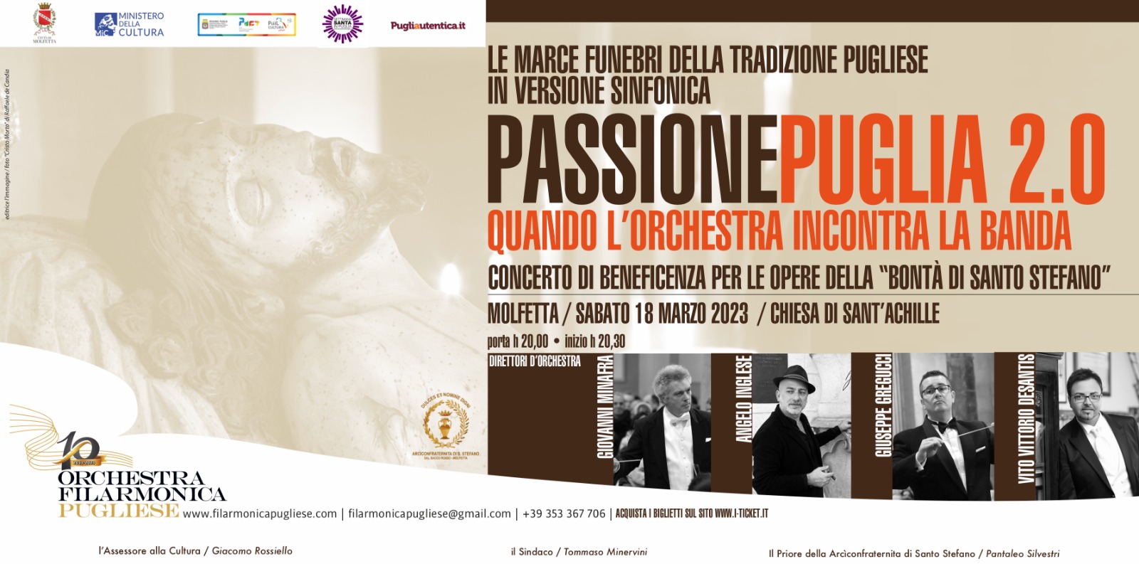 L'Orchestra Filarmonica Pugliese presenta: Passione Puglia 2.0