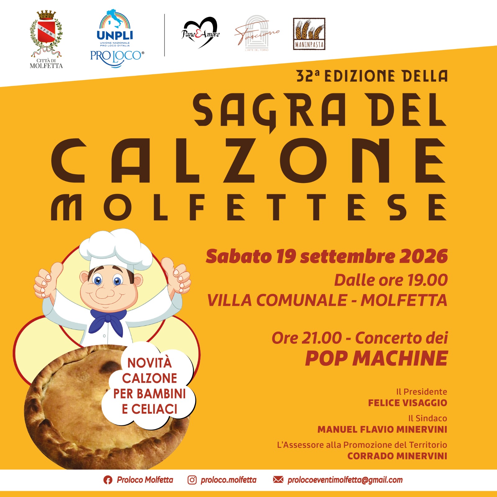 Molfetta, la 32esima sagra del calzone 
